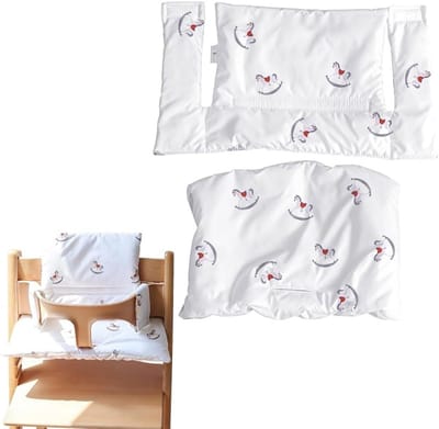 Zacht en Dikker Stoelkussen voor Tripp Trapp Kinderstoel, Verwijderbaar, Antislip, Comfortabel Kussen voor Hoogstoelen