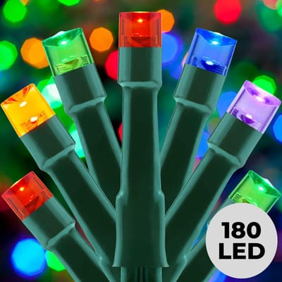 Lomera Kerstboomverlichting - Kerstverlichting - Kerstlampjes - 180 LED - 13.5 Meter - Kerstverlichting - Multicolor - 8 Lichtfuncties - Geheugen - Timer 8 Uur - Ip44 - Binnen en Buiten - Lichtsnoer