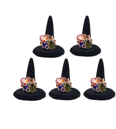 Allecto - Sieradenhouder - Organiseren - Luxe uitstraling - Zwart - Sieraden opbergen - Ruimtebesparend - Geschikt voor dames - Velvet