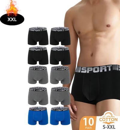 Nivard Onderbroeken Heren - Boxershort - Ondergoed - Boxer - Underwear - Mannen - 10 Pack - Gemengd - XXL