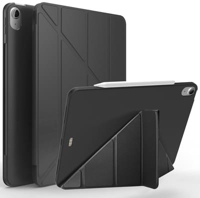Tablet Hoes geschikt voor iPad Air 4 Hoes (2020) - iPad Air 5 Hoes (2022) - 10.9 inch - Zwart