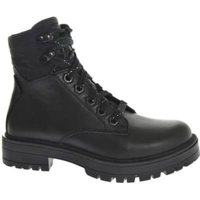 Twins 323685 589 Wijdte 5 Meisjes Veterboot - Zwart - 38