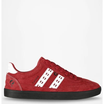 Heren Sneaker Platinum - Rood/Wit/Antraciet