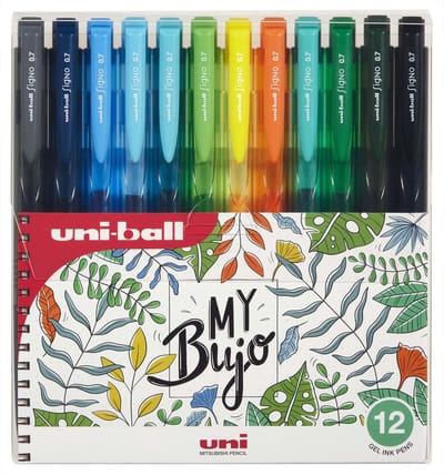 Uni-ball Signo UMN-155 BuJo Set Planten 12 stuks