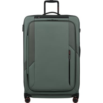 Samsonite Koffer - Glazed spinner 84/32 (4 wiel) lichtgewicht koffer - 54 x 84 x 36/39 cm - uitbreidbaar - Sage green - 178 l