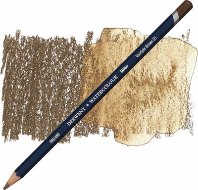 Derwent Watercolour Potlood - Vandyke Brown 55
