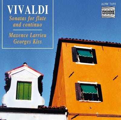 Maxence Larrieu & Georges Kiss - Vivaldi: Sonatas Flute And Continuo (CD)