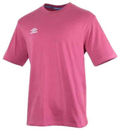 Umbro Classic 2 Crew T-shirt Met Korte Mouwen Roze M Man