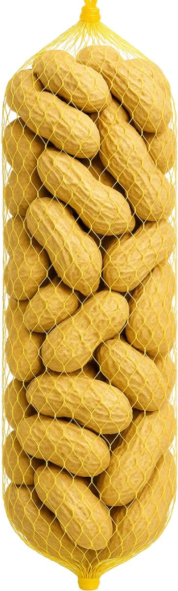 Animalking Pindas Voor Vogels - Vogelvoer - Pindanetjes Doppinda's voor vogels - 400 Gram 5 Stuks