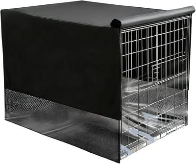 Hondenbench Hoes - Bench Cover - Privacy Creëren - Mesh Ventilatie - Meerdere Maten - Zwart
