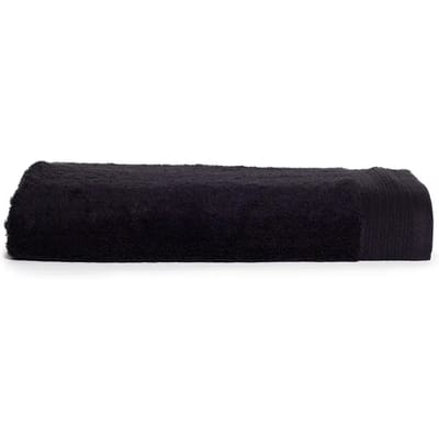 The One Towelling Deluxe Strandhanddoek - 100 x 180 cm - Strandlaken - 100% Gekamd katoen - Zwart