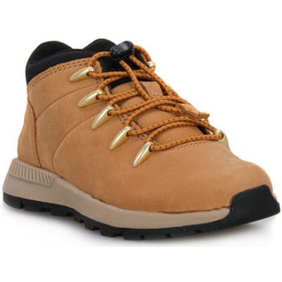 Timberland Sprint Trekker Mid Bergschoenen Voor Kinderen Bruin EU 28 Jongens,Meisjes