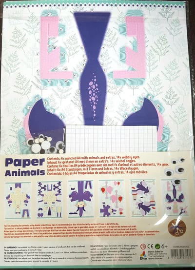 Decotime - Paper Animals - Knutselpakket - Ice - Ijstijd - Knutselen - Papier - Dieren maken
