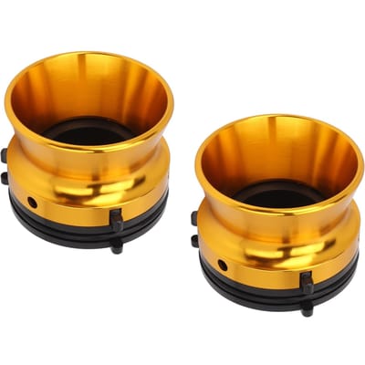1 Paar 10 Inch Opener Universele Gepolijste Aluminium NAB Naafadapters voor Studer ReVox voor Akai voor black