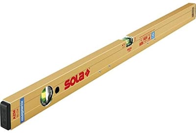 Waterpas Magnetisch 80 cm - Sterke Grip door Neodymium Magneten - Waterpas met Libelle