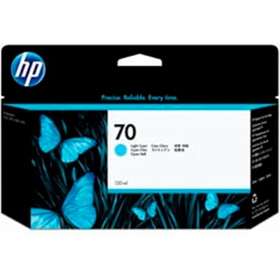 HP 70 / C9390A Light Cyaan Inkt - Inktpatroon Light cyan