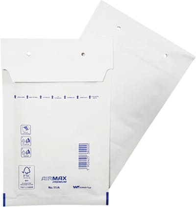 200 stuks - Luchtkussen enveloppen A (Bubbeltjes envelop A/11) binnenmaat 100 x 160mm (10x16cm) maat A6 A11