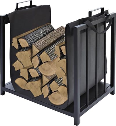 Houtopslag Rek - Haardhout Open Haard Hout Opslag Brandhout - Brandhoutrek Houder