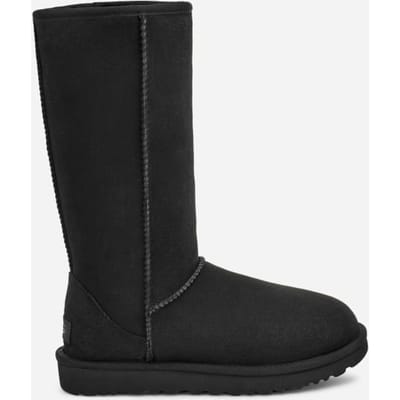 UGG® Classic Tall II-laars voor dames  in Black, Maat 36, Dubbelzijdig