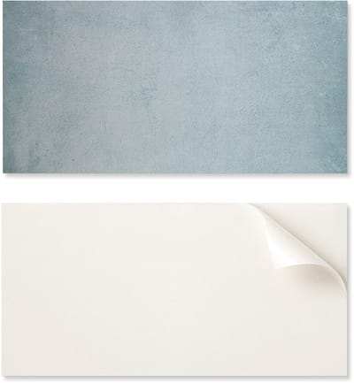Vinyl wanddecoratie voor op kantoor, 100x50 cm, glad oppervlak.