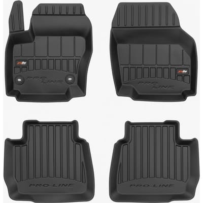 Frogum - Ford Mondeo Mk4 (2007-2012) - Automatmatten 3D - TPE Rubber - 6cm Hoge Rand - Afstand Bevestiging 25cm