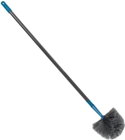 Ragebol - 1x - met telescoopsteel - 105 cm - spinnenrager - schoonmaak