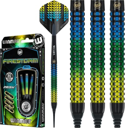 Dartpijlen Set - Softip Pijlen - Precisie Werpen - Mill-Grip Technologie - 18 Gram - Multicolor