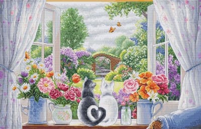 Borduurpakket Luca-S - The Window of Dreams - Het raam van de Dromen - BU5088