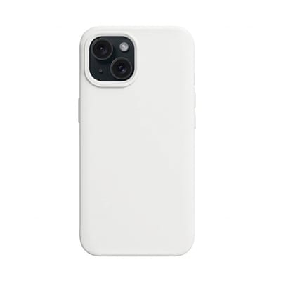 Rhinoshield, Hoesje Geschikt voor Apple iPhone 15 Plus MagSafe zacht schokbestendig SolidX-serie, Wit