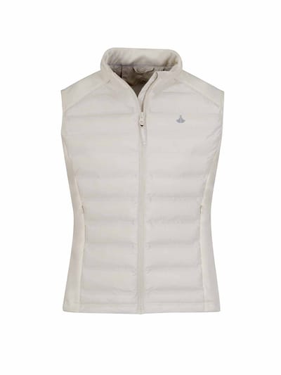 BJØRNSON Klair Bodywarmer Dames - Winddicht - Maat 50 - Off-White