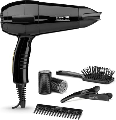 Professionele Haardroger - Stijl Set - Thuis Stijlen - Keramische Technologie - Compact Ontwerp - Zwart