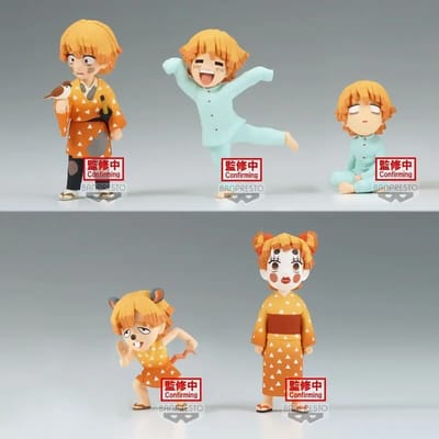 Verzamelaarsbeeldje Banpresto Demon Slayer: Kimetsu No Yaiba World -Zenitsu Agatsuma Collection-