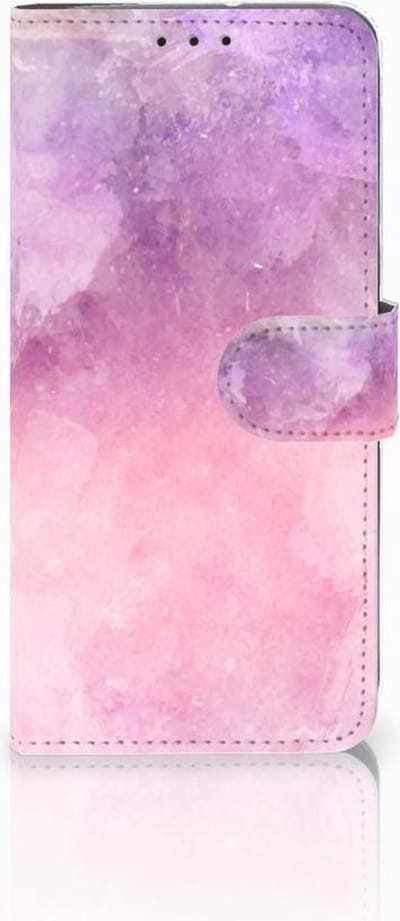 Hoesje Motorola Moto G7 Power Pink Purple Paint