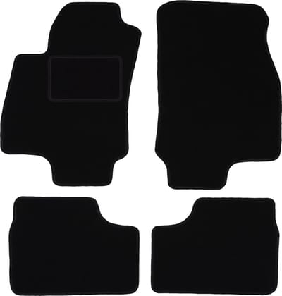 Zwarte veloursmatten voor: Opel Astra G sedan, stationwagen, hatchback (1998-2009)