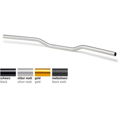 Motorfietsstuur LSL Street Bar 1 inch Alu LL polished with German certification