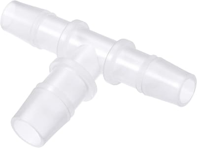 Tee Fittingen voor Slangen, 10 x 12 x 10 mm, Plastic Water- en Brandstofverbindingen, 3-Weg T-Connector
