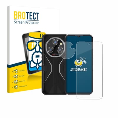 Screenprotector voor Oukitel WP55 Pro (Voor+Camera) Beschermglas transparant
