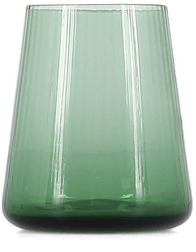 S|P Collection Glas Waterglas 30cl donkergroen Ray - set/4