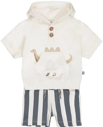 Dirkje Jongens Kledingset - Off white