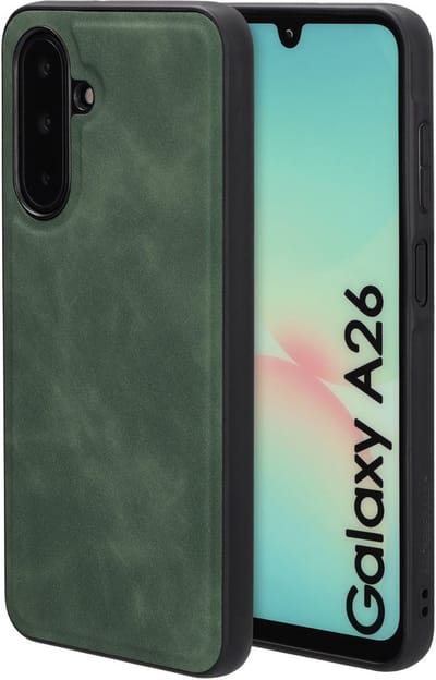 Mobiparts Classic Backcover geschikt voor Samsung Galaxy A26 Emerald - Groen - MagSafe
