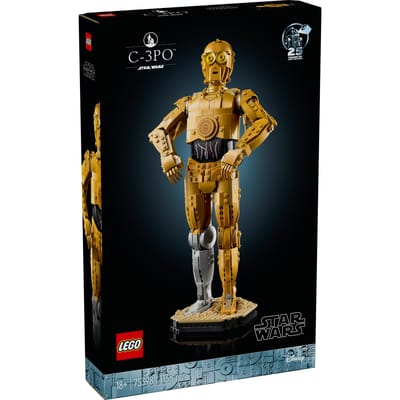 LEGO Star Wars - C-3PO Decoratie Bouwpakket met Droid Figuur - 75398