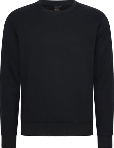 Mario Russo Sweater - Trui Heren - Sweater Heren - Zwart - XXL