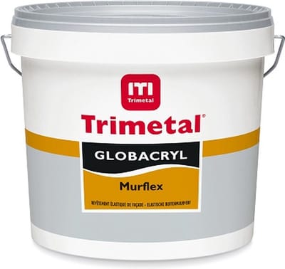 Trimetal Globacryl Murflex - 10 l - 4-5 m²/l - Wit - Afwerkingslaag