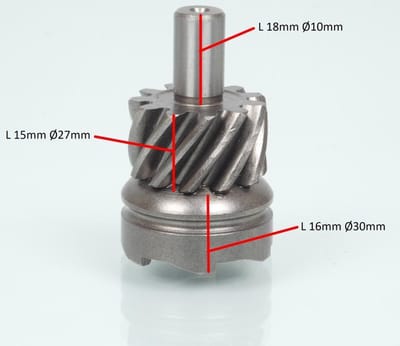 rocher kickmoer rms voor scooter piaggio 125 skipper 1994 tot 1997 432491 nieuw