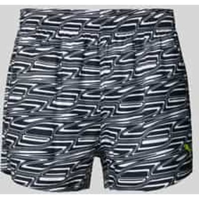 Slim fit zwembroek met logoprint