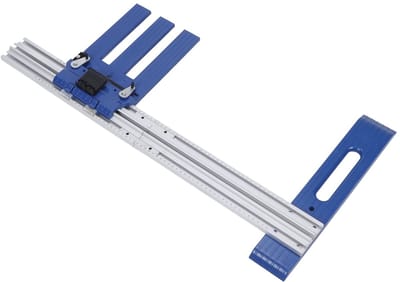 Dailygoody - Verstelbare Multifunctionele Cirkelzaaggeleider van Aluminium voor Houtbewerking