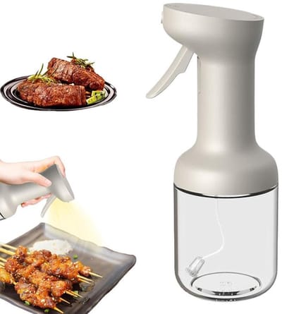 KZQ Sprayflacon - Olijfoliespray - Geschikt om mee te koken - Keukensprayflacon voor olie - Saussprayflacon voor airfryers, ovens of grills
