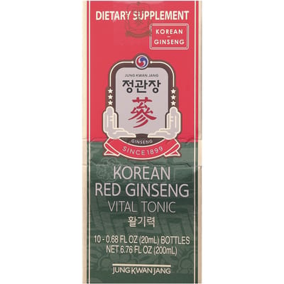 CheongKwanJang, Vitality, 10 flesjes, 20 ml (0,68 fl oz) elk