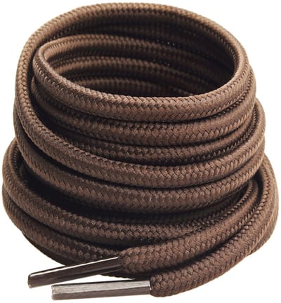 Dailygoods- Laarzenveters 4mm Dikte - Ronde Veters - Vervangingsveters - Schoenveters voor Wandelschoenen - Geschikt voor Mannen/Vrouwen - 1 Paar (2 Veters)