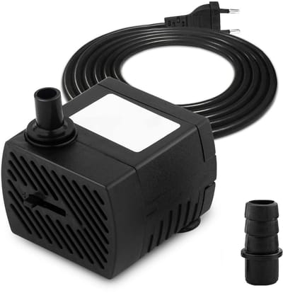 Dailygoods - Waterpomp - Onderwaterpomp 350 L/h - Ultra stil - Aquarium en Tuinfontein - Efficiënt watercirculatie - Compact formaat - Geschikt voor z...
